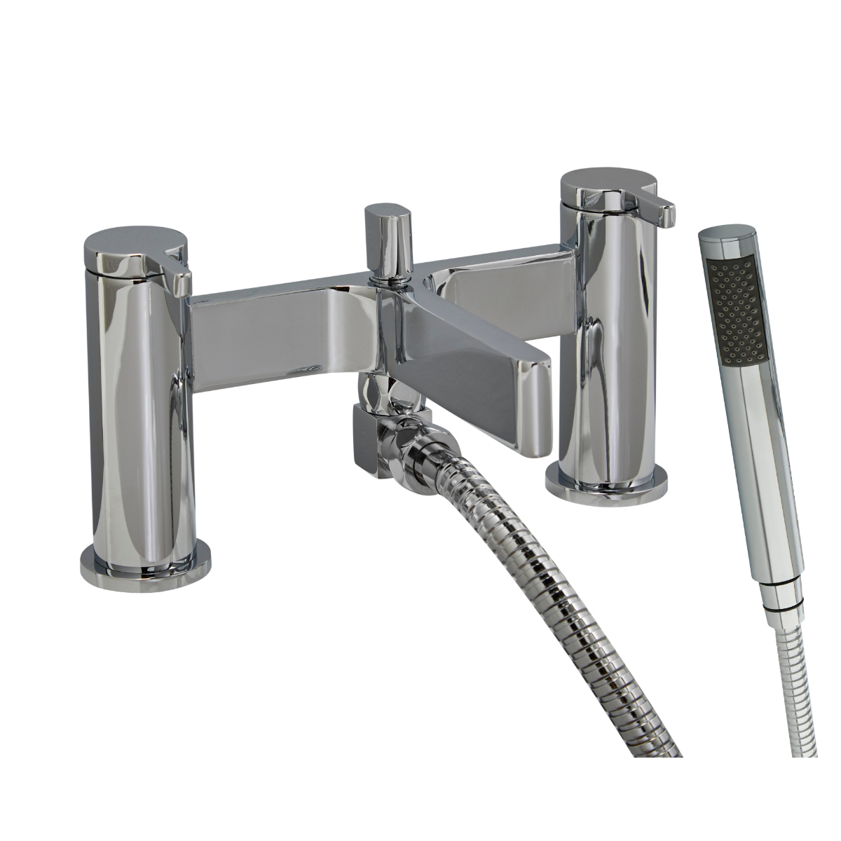 Forres Chrome Bath Shower Mixer Tap And Shower Kit
