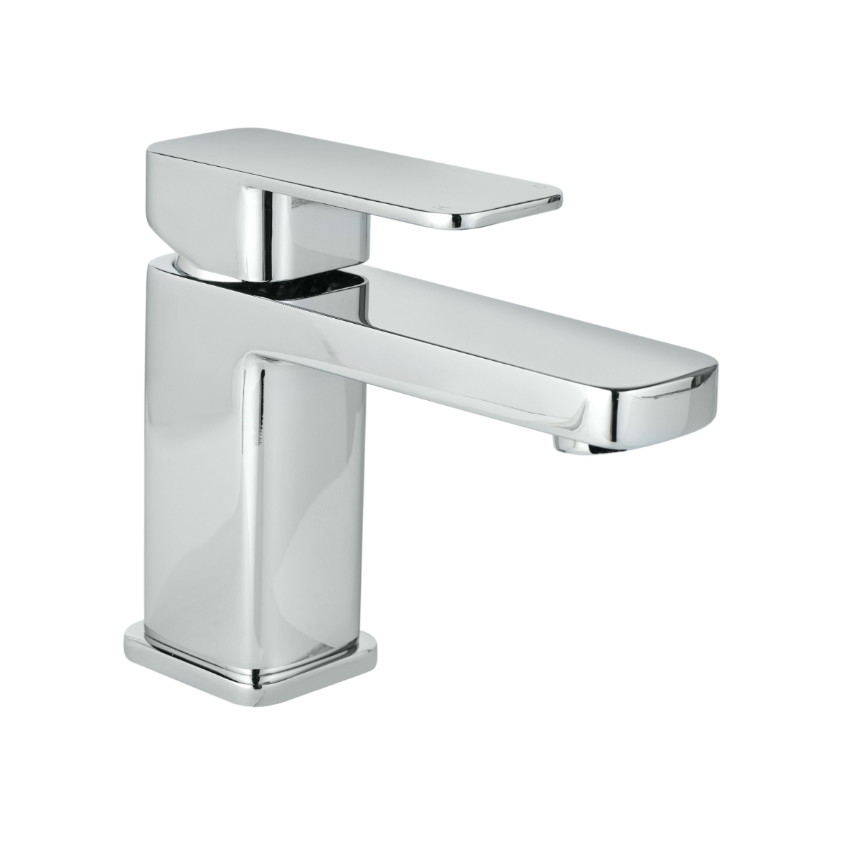 Roslin Chrome Cloakroom Mono Basin Mixer Tap And Push Waste
