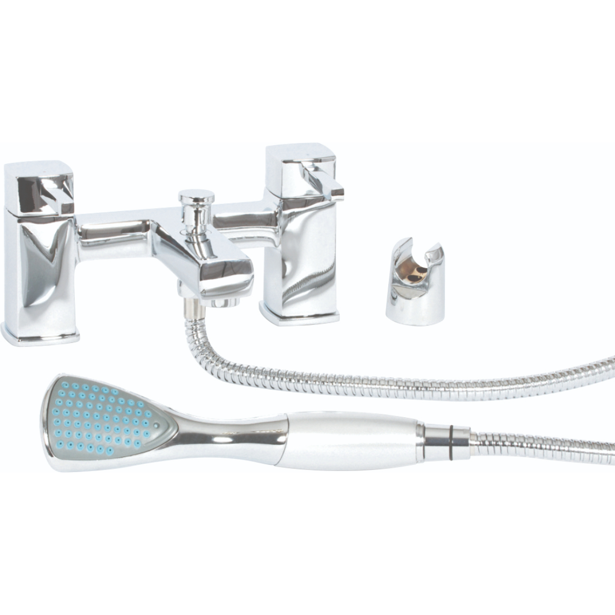 Sky Chrome Bath Shower Mixer Tap And Shower Kit