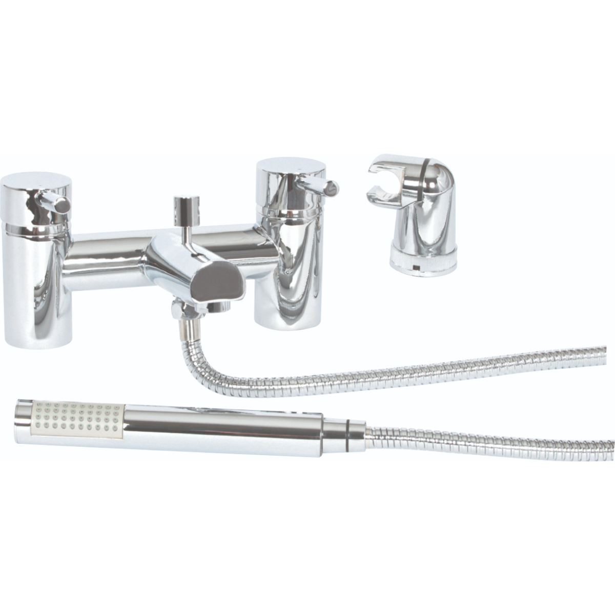 Tay Chrome Bath Shower Mixer Tap And Shower Kit