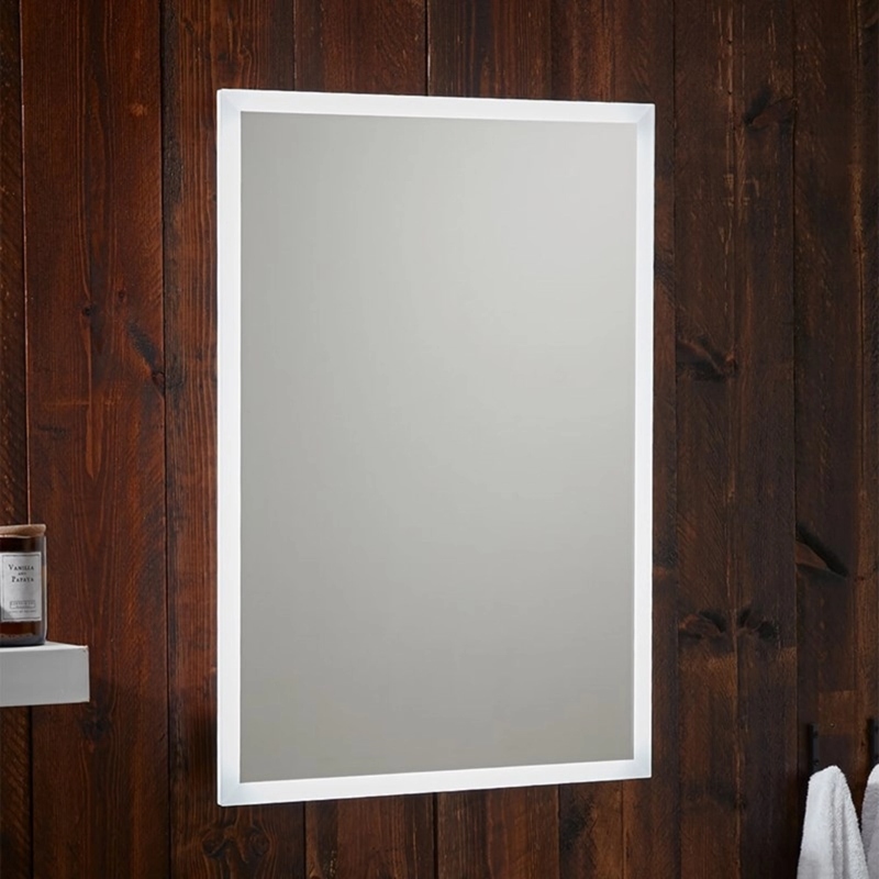Bluetooth LED Mirror With Demister Pad & Shaver Socket & Speaker 500mm x 700mm Mosca