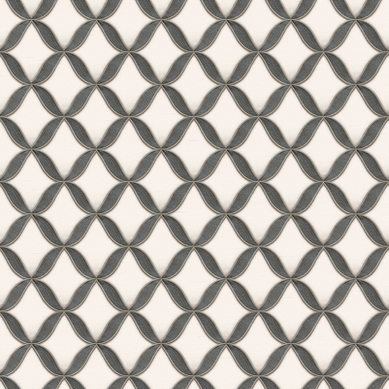 Fabric Touch Geometric Feature Wallpaper