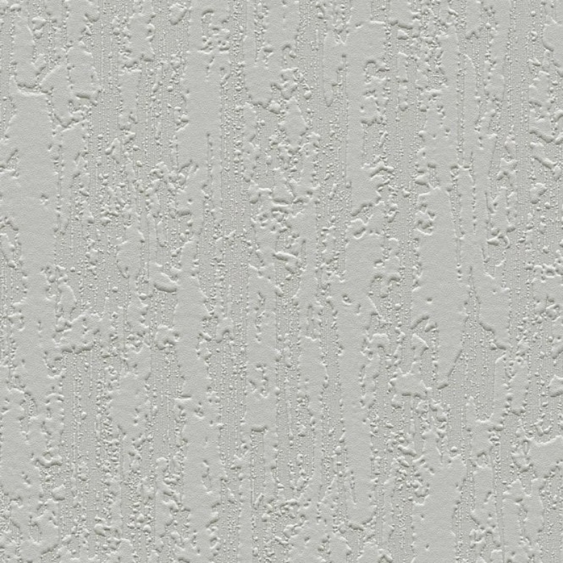Anaglypta Grey Bark Effect Paintable Wallpaper