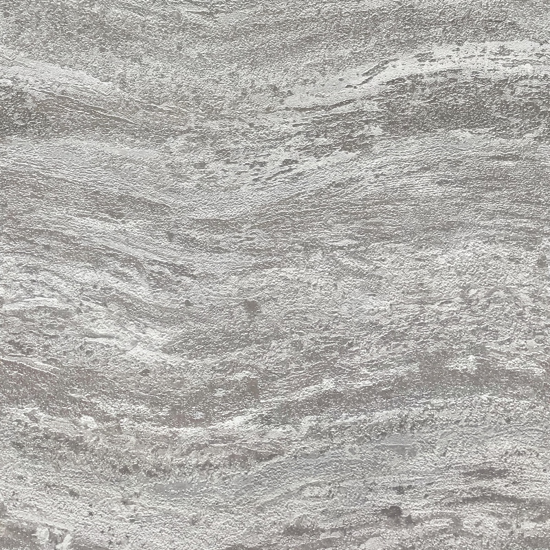Marbled Grey Silver Shimmer Effect Feature Wallpaper