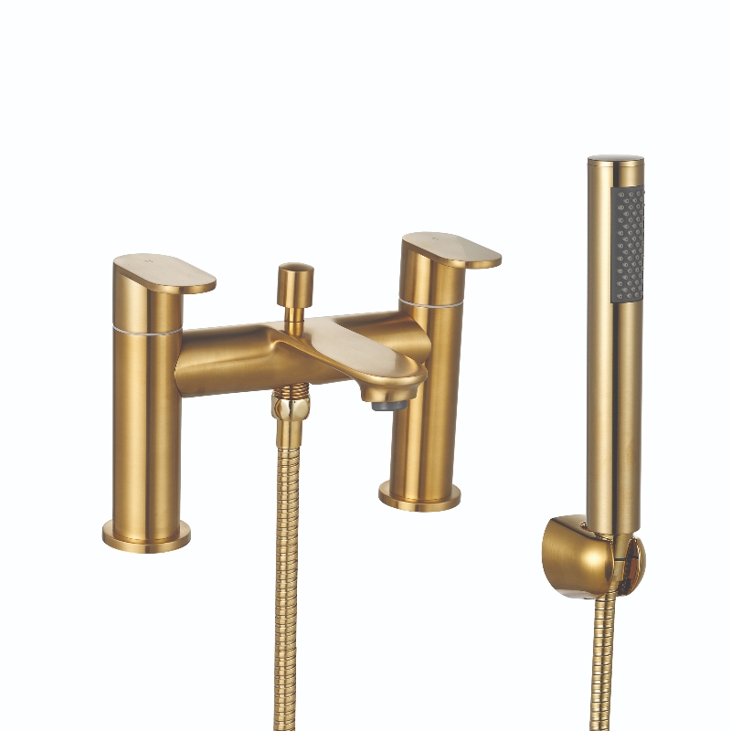 Albury Bath Shower Mixer Brushed Brass Tap