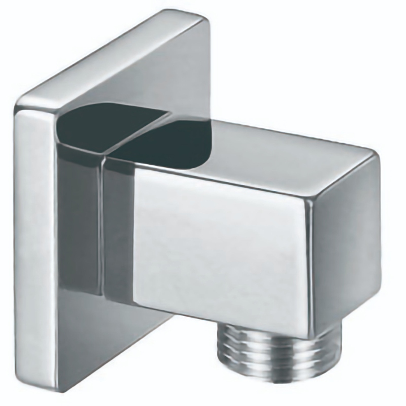 Chrome Square Outlet Elbow