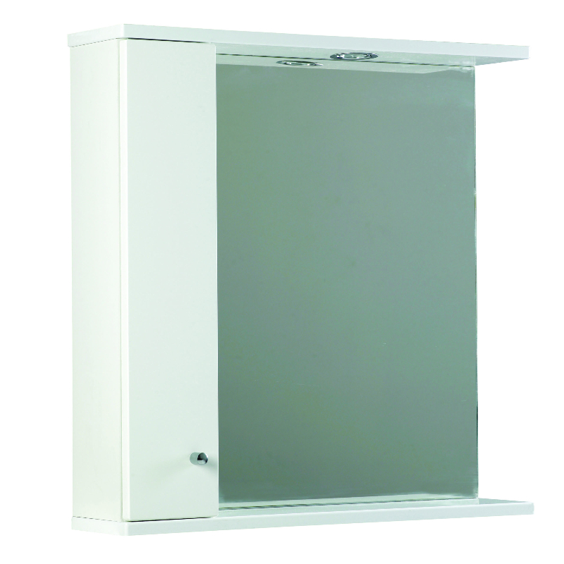 Traditional Mirror Unit White Gloss 750mm