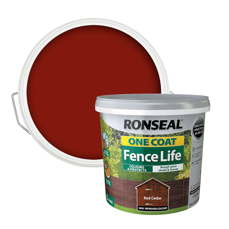Ronseal Fence Life Red Cedar 5 litre