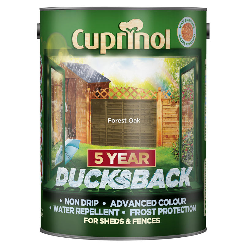 Cuprinol Ducksback Forest Oak 5 litre