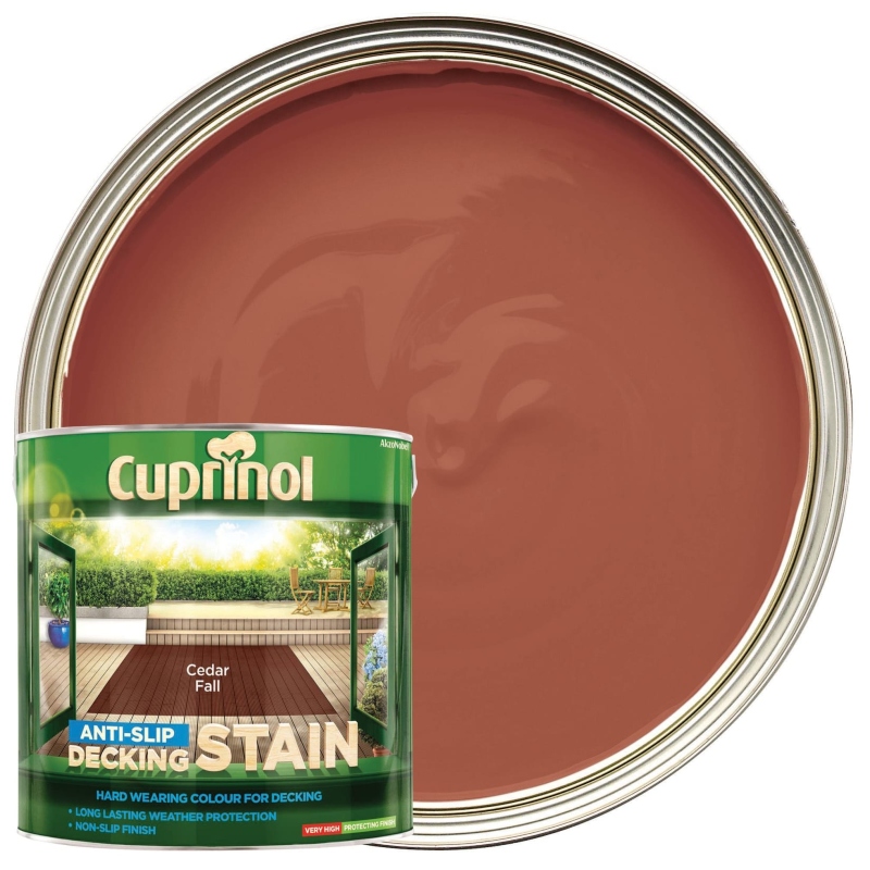 Cuprinol Decking Stain Red Cedar 2.5 litre