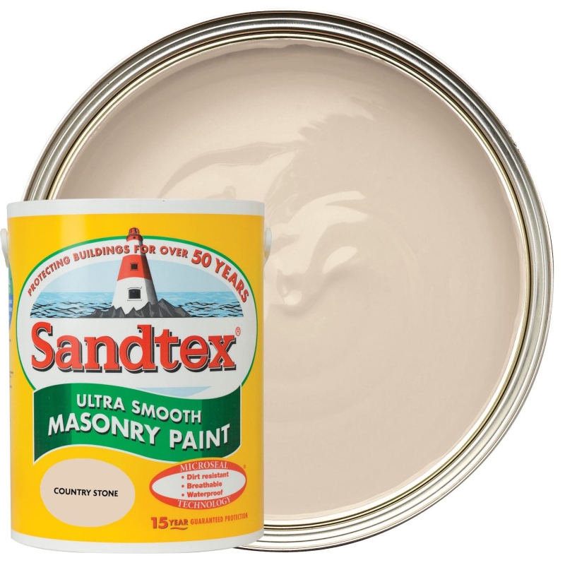 Sandtex Ultra Country Stone Masonry Paint 5 litre