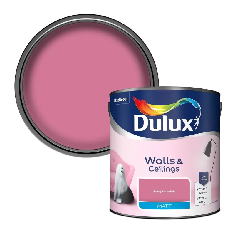 Dulux Berry Smoothie Matt Emulsion Paint 2.5litre