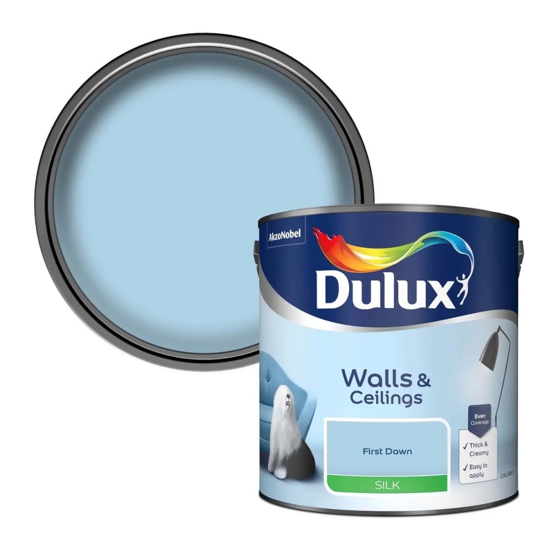 Dulux First Dawn Silk Emulsion Paint 2.5litre