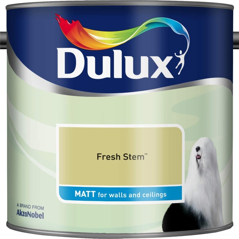 Dulux Fresh Stem Matt Emulsion Paint 2.5litre