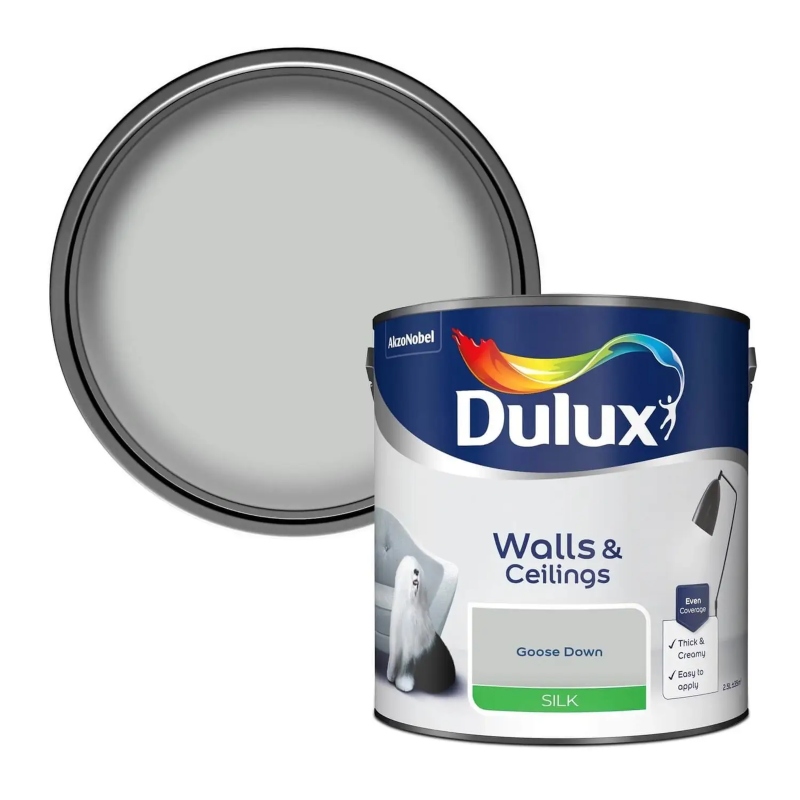 Dulux Goose Down Silk Emulsion Paint 2.5litre