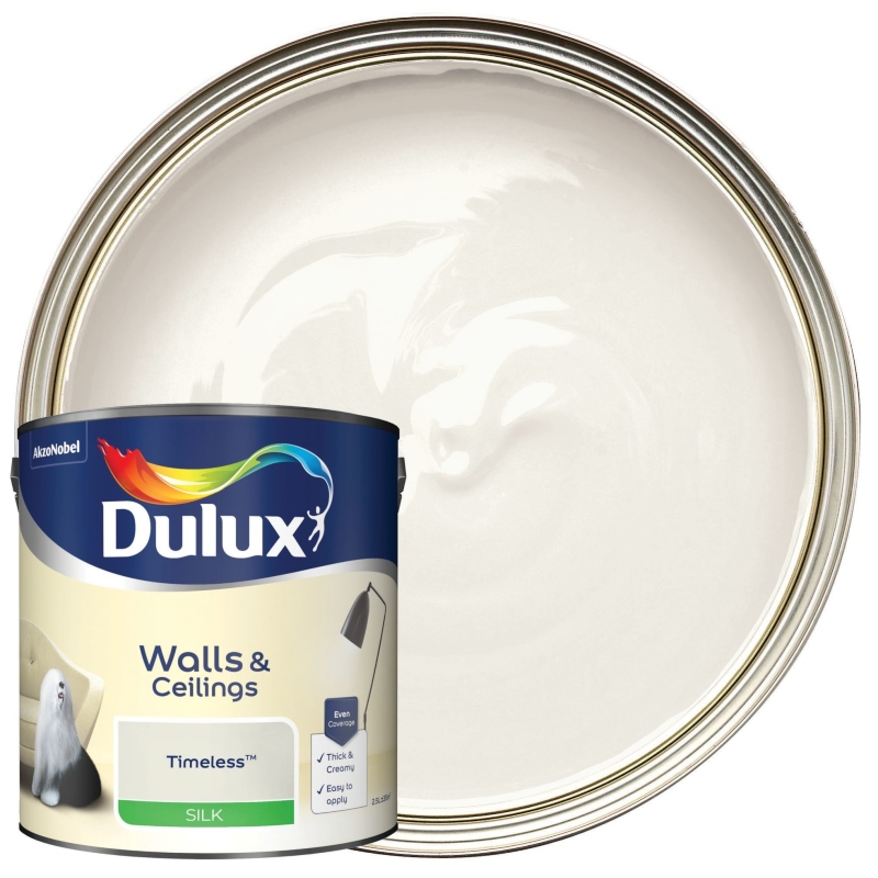 Dulux Timeless Silk Emulsion Paint 2.5litre