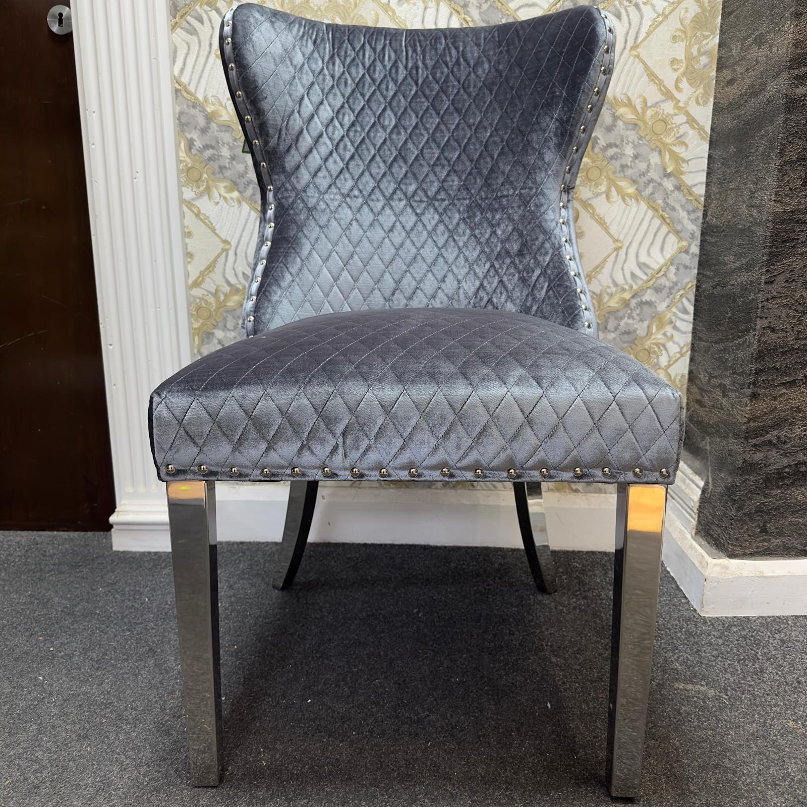 Chelsea Silver Shimmer Dining Chair