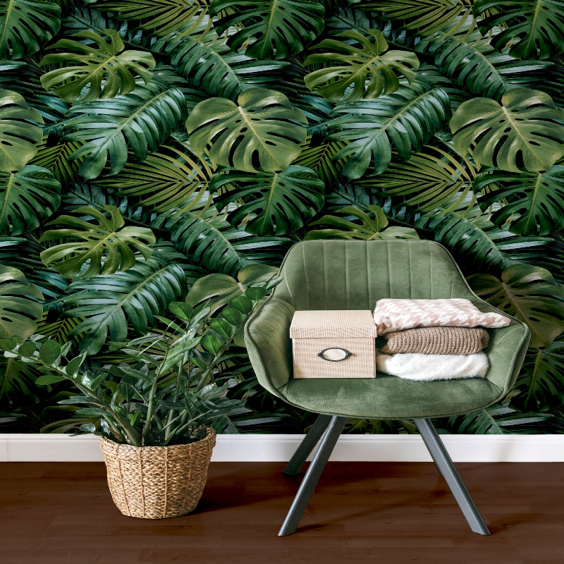 Green Living Wall Wallpaper