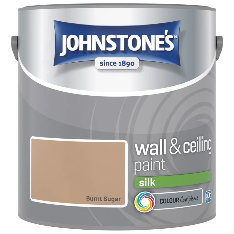 Johnstone’s Silk Burnt Sugar Emulsion Paint 2.5litre