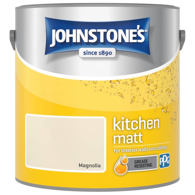 Johnstone’s Magnolia Kitchen Matt Emulsion Paint 2.5litre