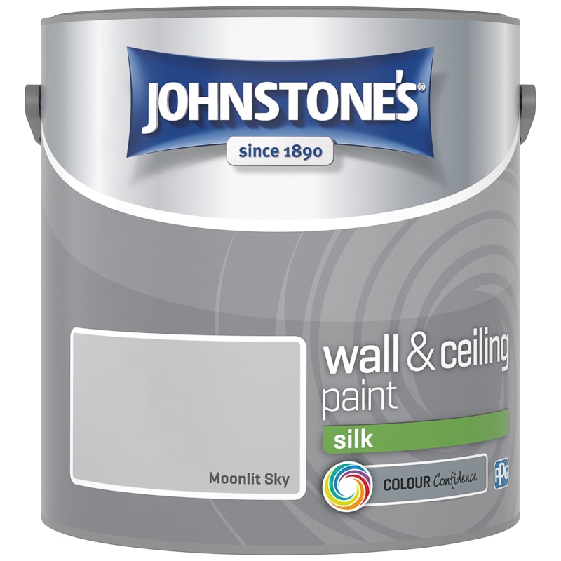 Johnstone’s Silk Moonlit Sky Emulsion Paint 2.5litre