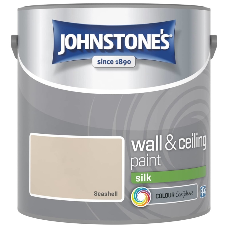 Johnstone’s Seashell Silk Emulsion Paint 2.5litre
