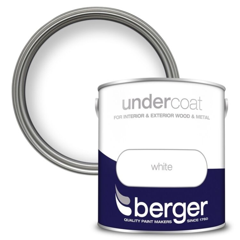 Berger Undercoat White 2.5litre